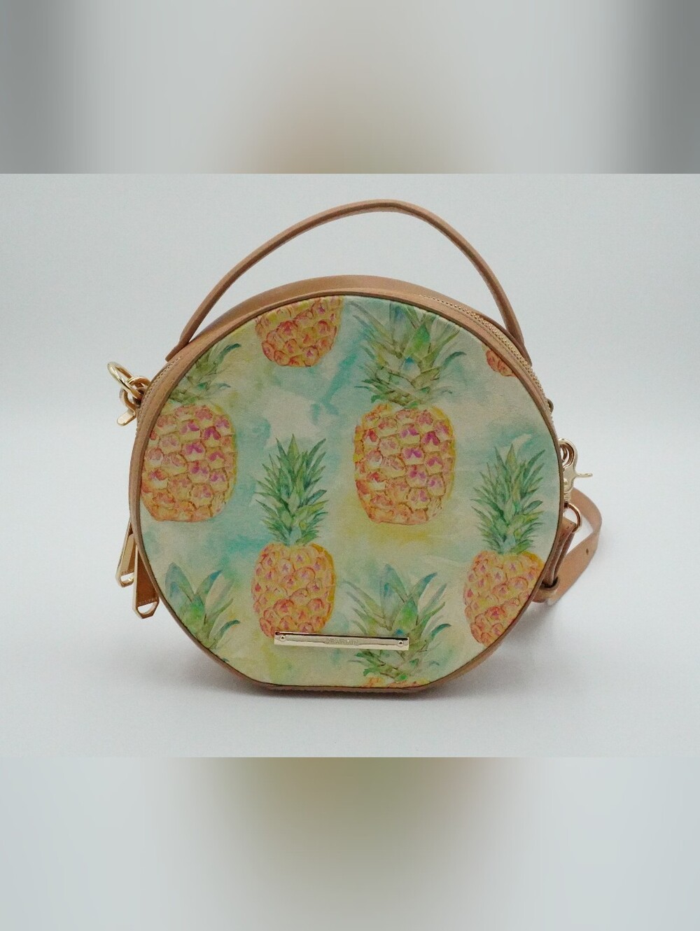 BRAHMIN LANE CROSSBODY BAG  in Pineapple Multi Pompano